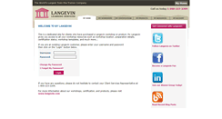 Desktop Screenshot of mylangevin.com
